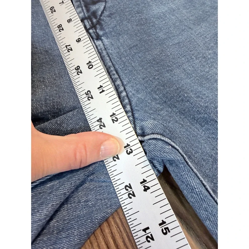 Rudes‎ Denim Los Angeles Straight Leg Jeans Medium Wash Button Fly Size 32 USA